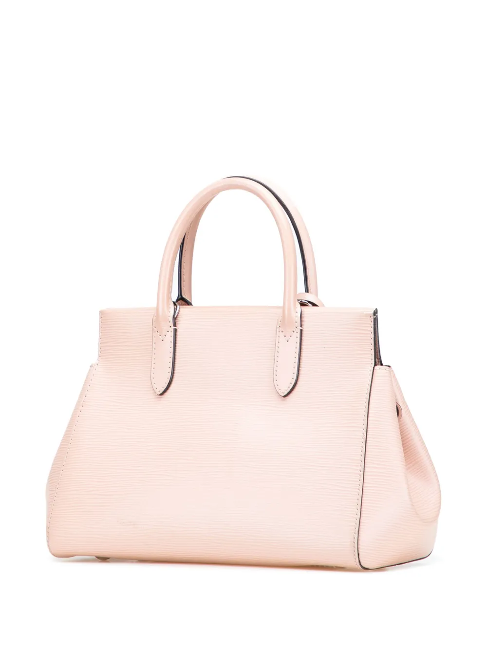 Pre-owned Louis Vuitton 2014 Epi Marly Bb Satchel In Pink