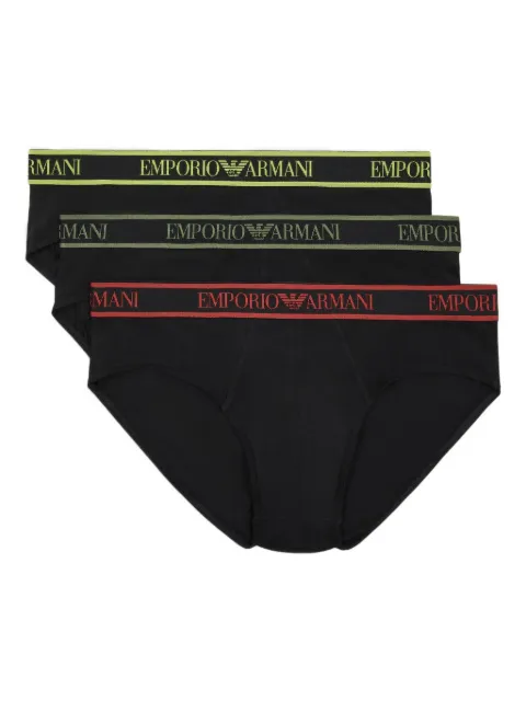 Emporio Armani logo-waistband boxers (pack of three)