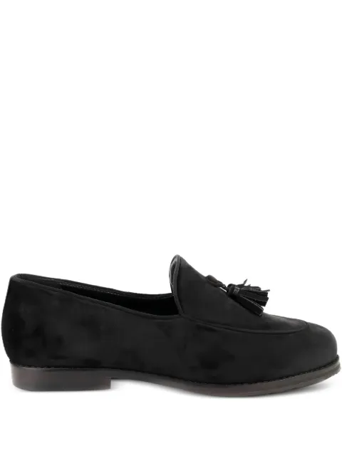 DOTZ tassel-detail suede loafers