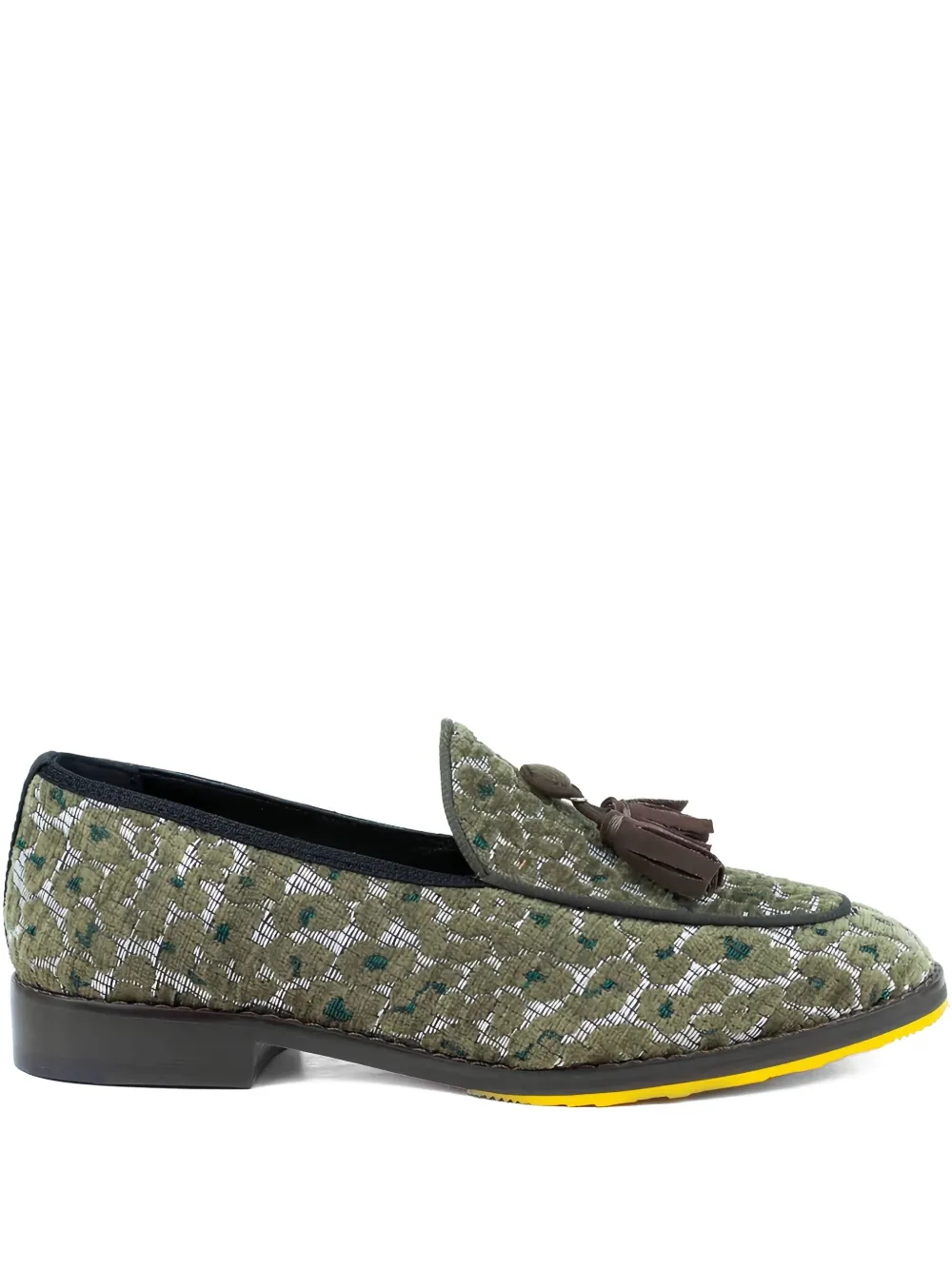 DOTZ tassel-detail loafers | Green | Image 1