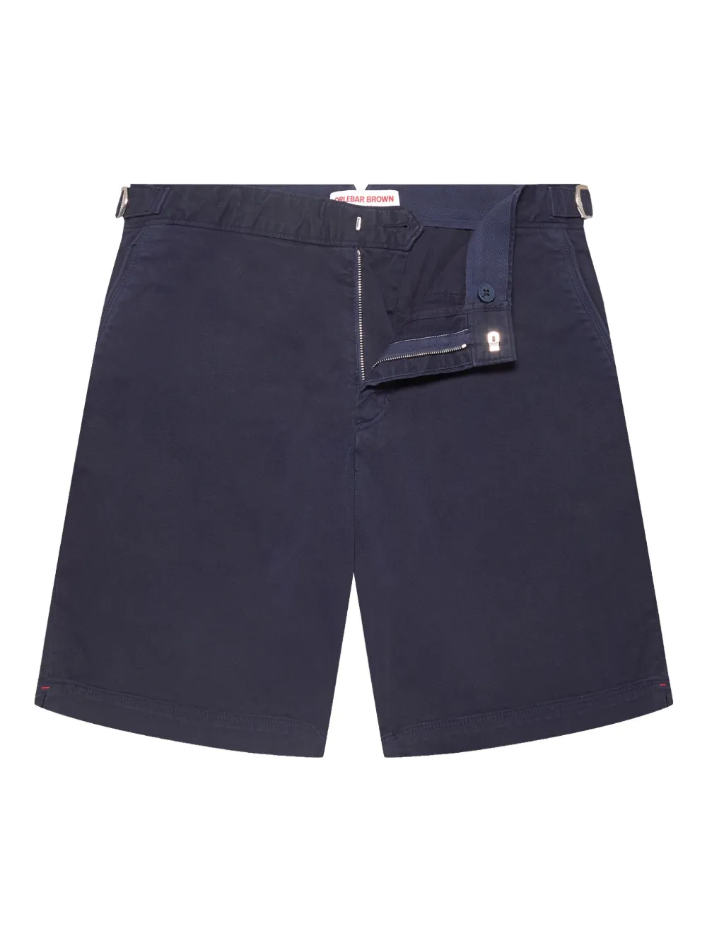Orlebar Brown Dane Ii Belted Shorts In Blue