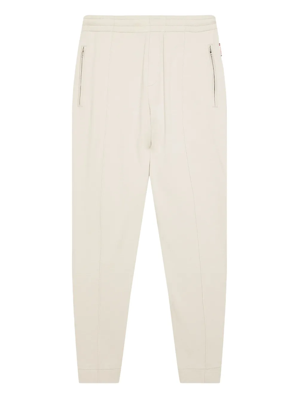 Orlebar Brown Struma Zip-pocket Merino-wool Track Pants In Neutral