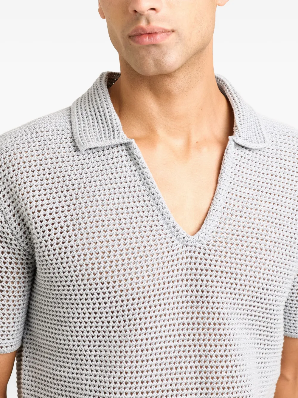 Orlebar Brown Batten poloshirt met stiksel Grijs