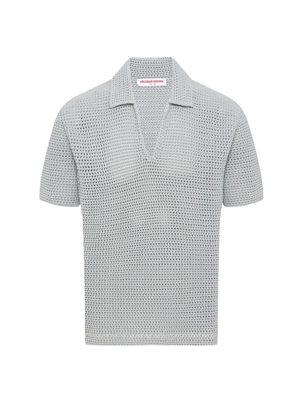 Orlebar Brown Batten poloshirt met stiksel Grijs