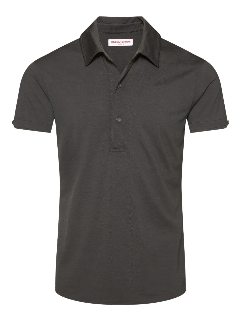 Orlebar Brown Sebastian Merino Polo Shirt In Gray