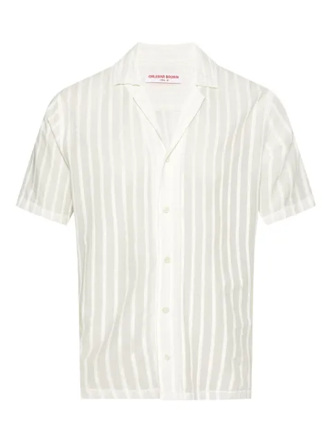 Orlebar Brown Maitan stripe shirt
