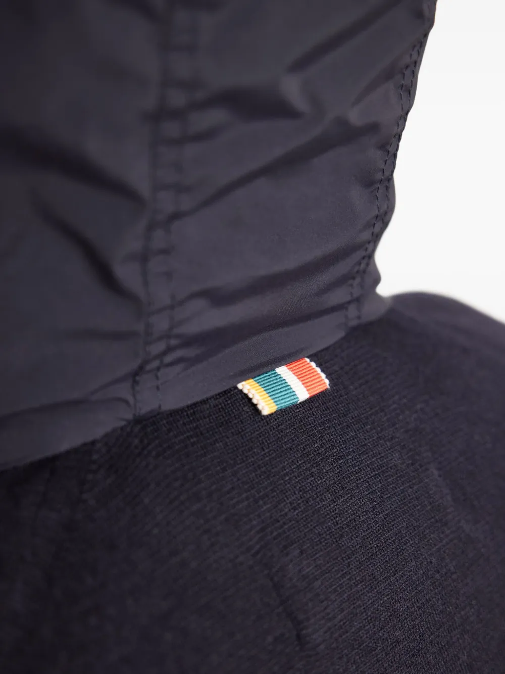 Orlebar Brown Gevoerd jack met capuchon Zwart