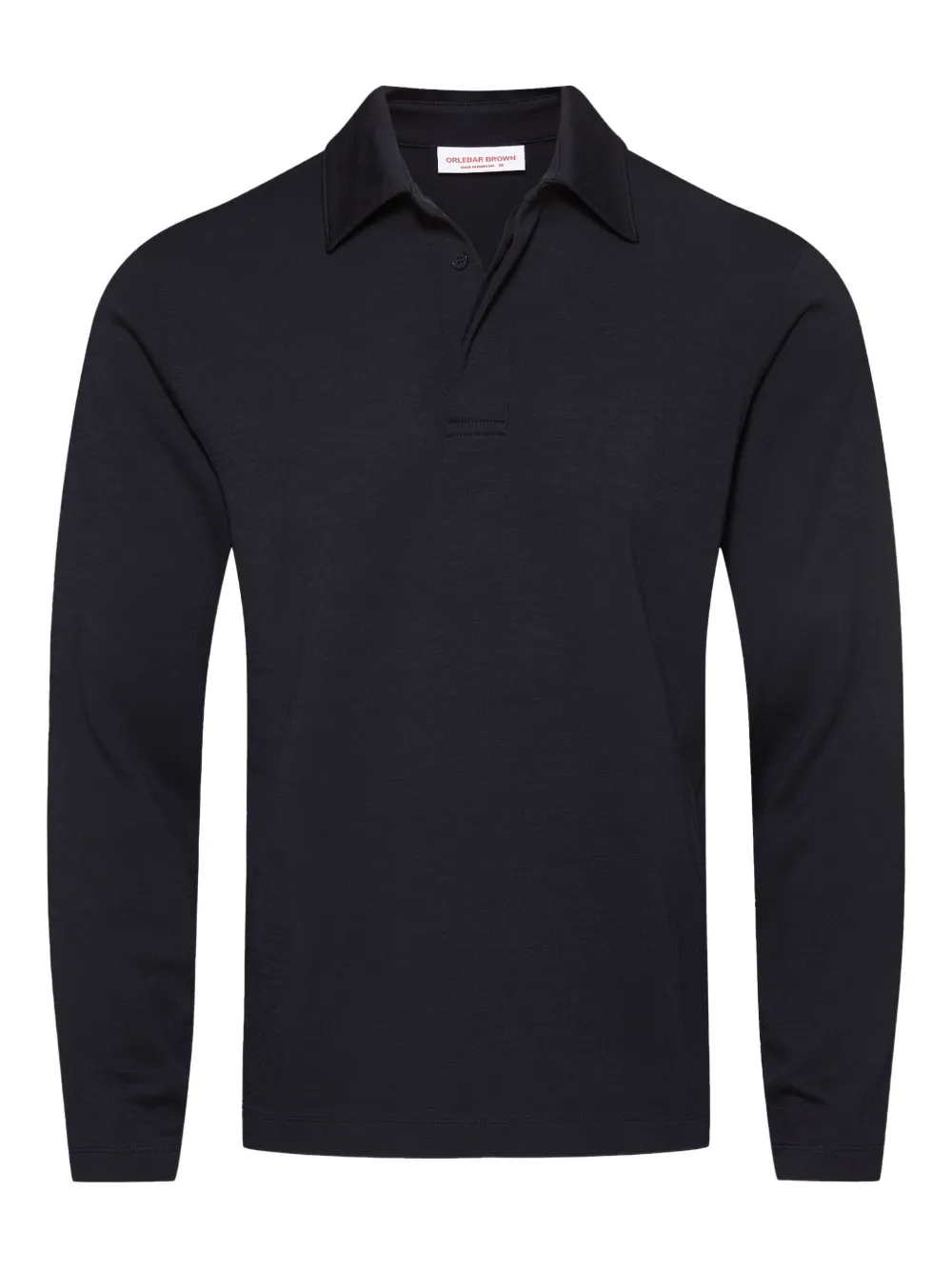 Orlebar Brown Ben poloshirt met lange mouwen Blauw