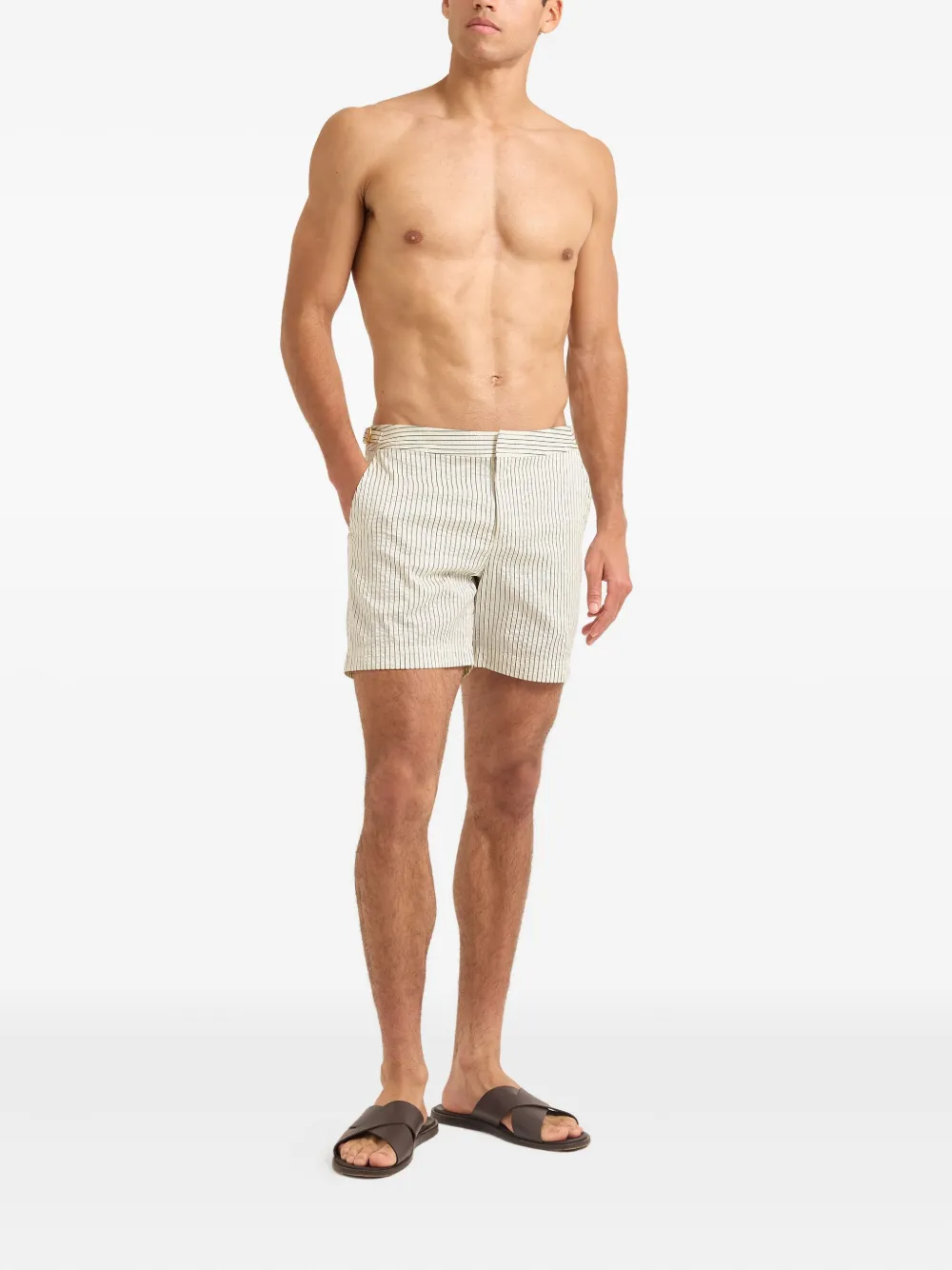 Orlebar Brown Bulldog stripe swim shorts | Swim & Board Shorts | Image 2