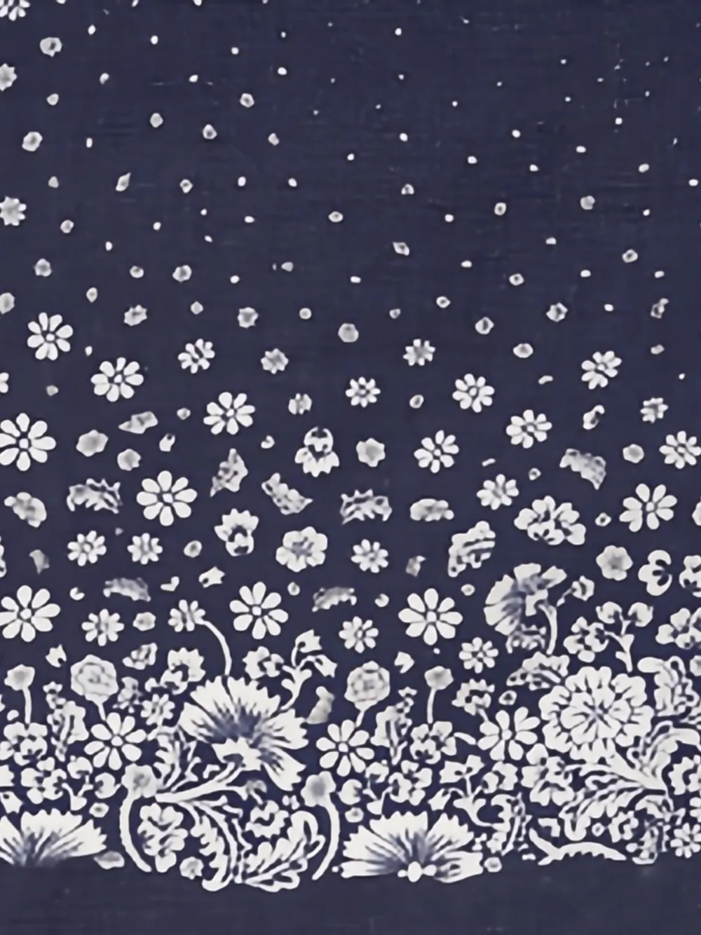 Orlebar Brown Maitan linnen overhemd met bloemenprint Blauw