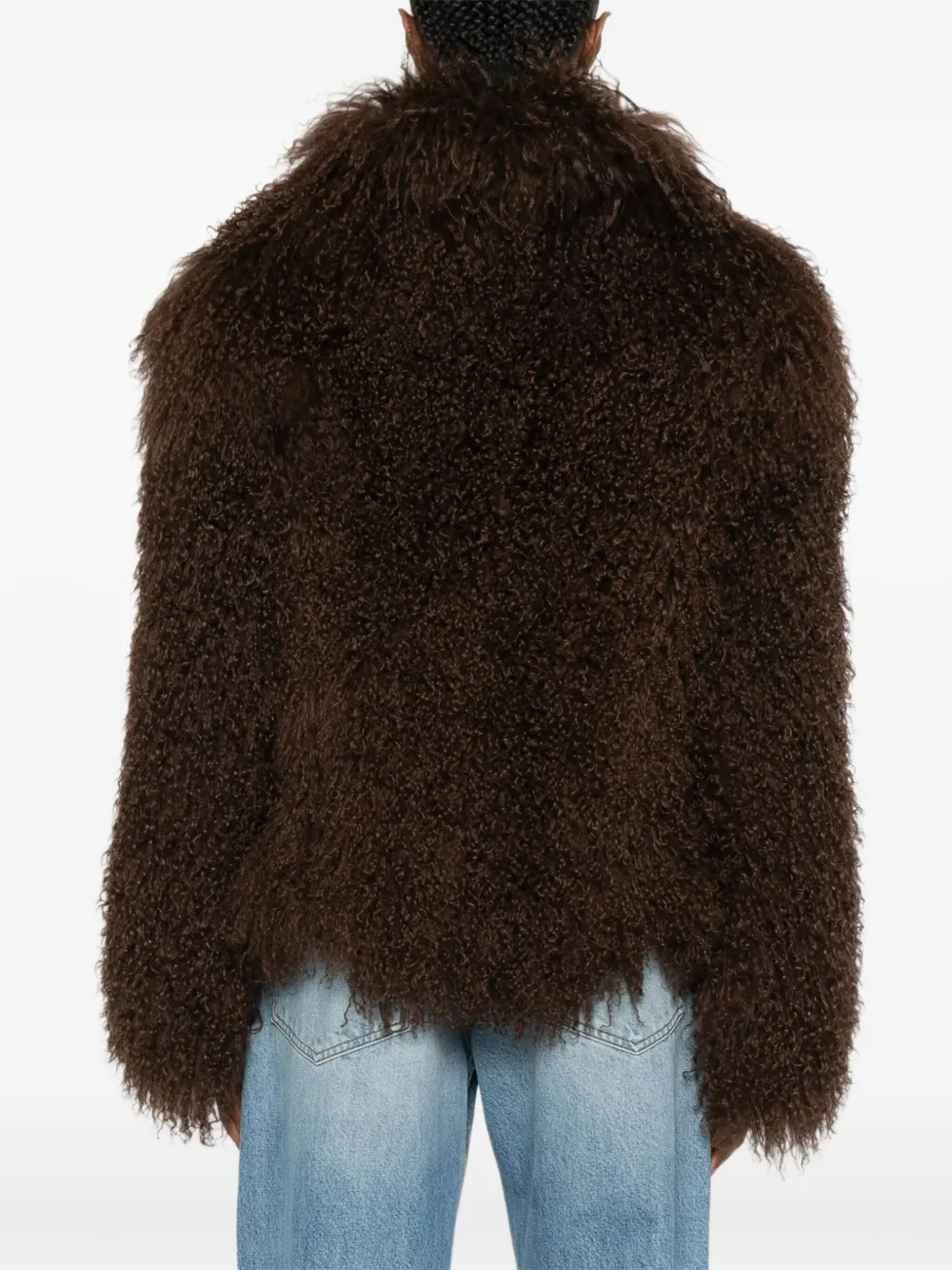 ducie Rochelle lammy coat Bruin