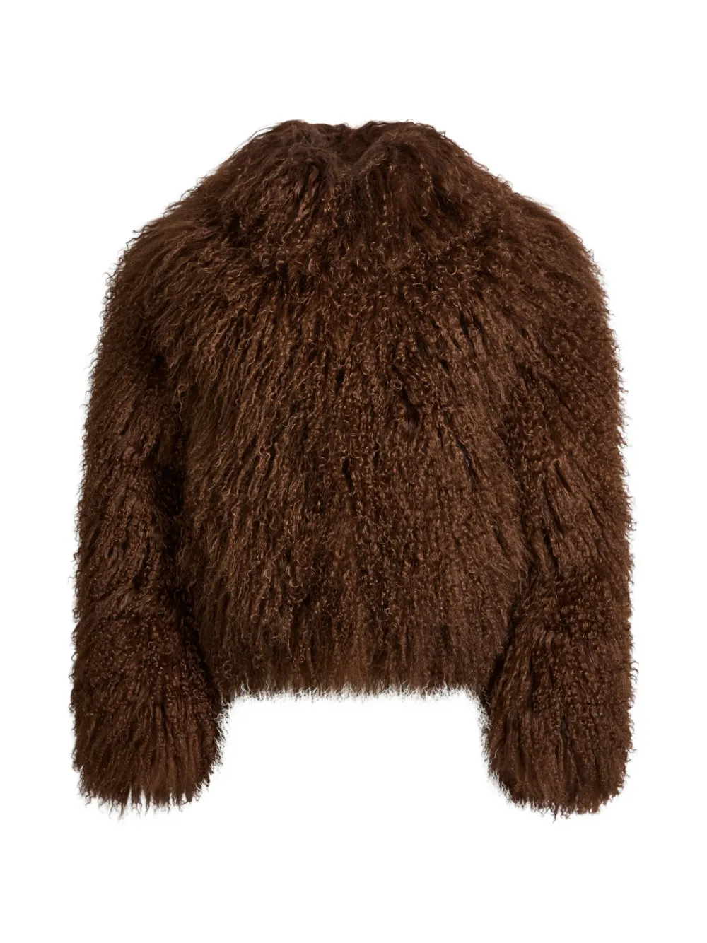 ducie Rochelle shearling jacket - Marrone