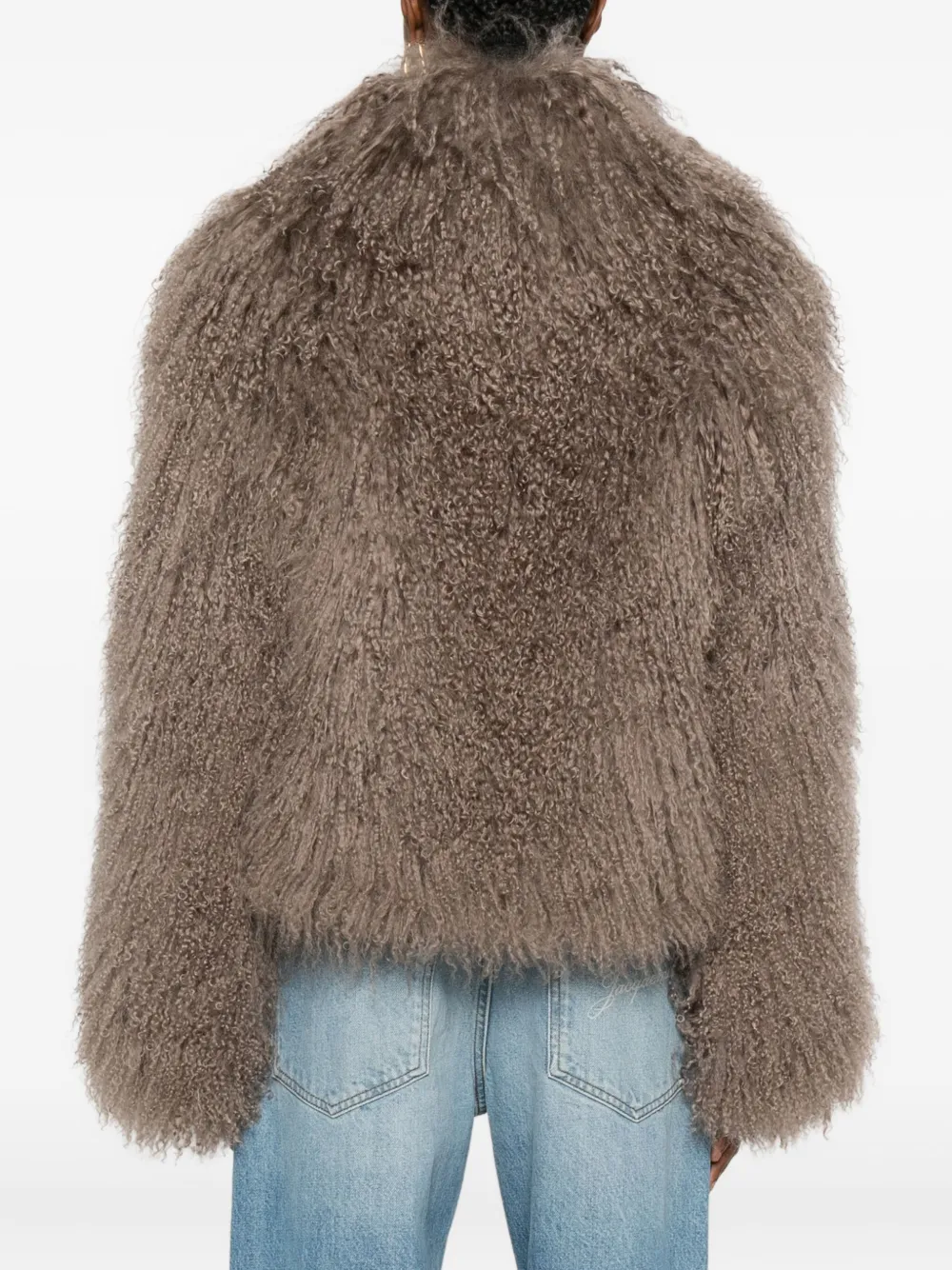 ducie Rochelle lammy coat Bruin