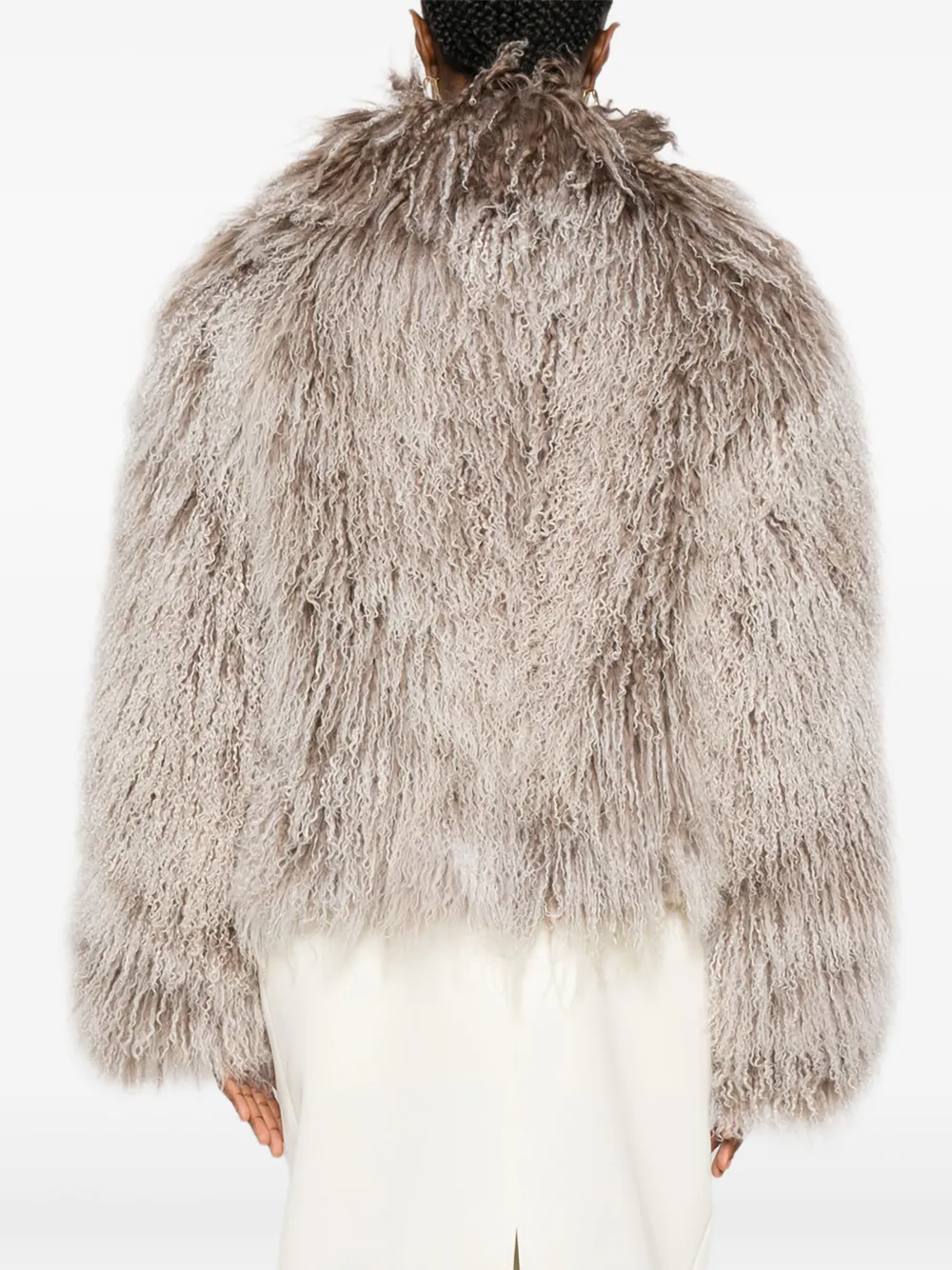 ducie Rochelle lammy coat Beige