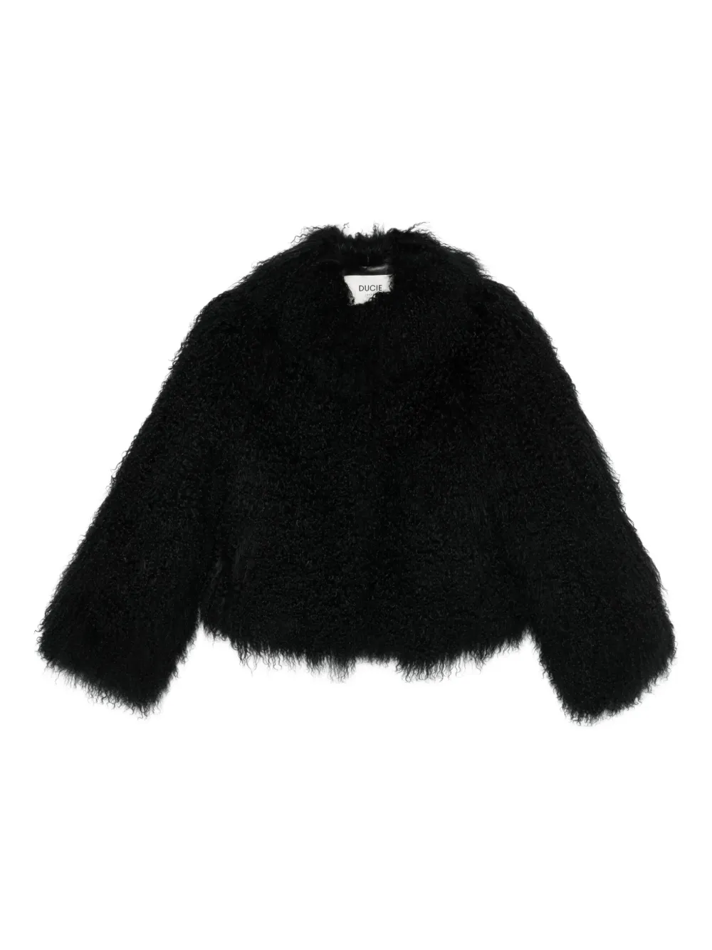 ducie Jaqueta Rochelle com pelos | Preto | Image 1