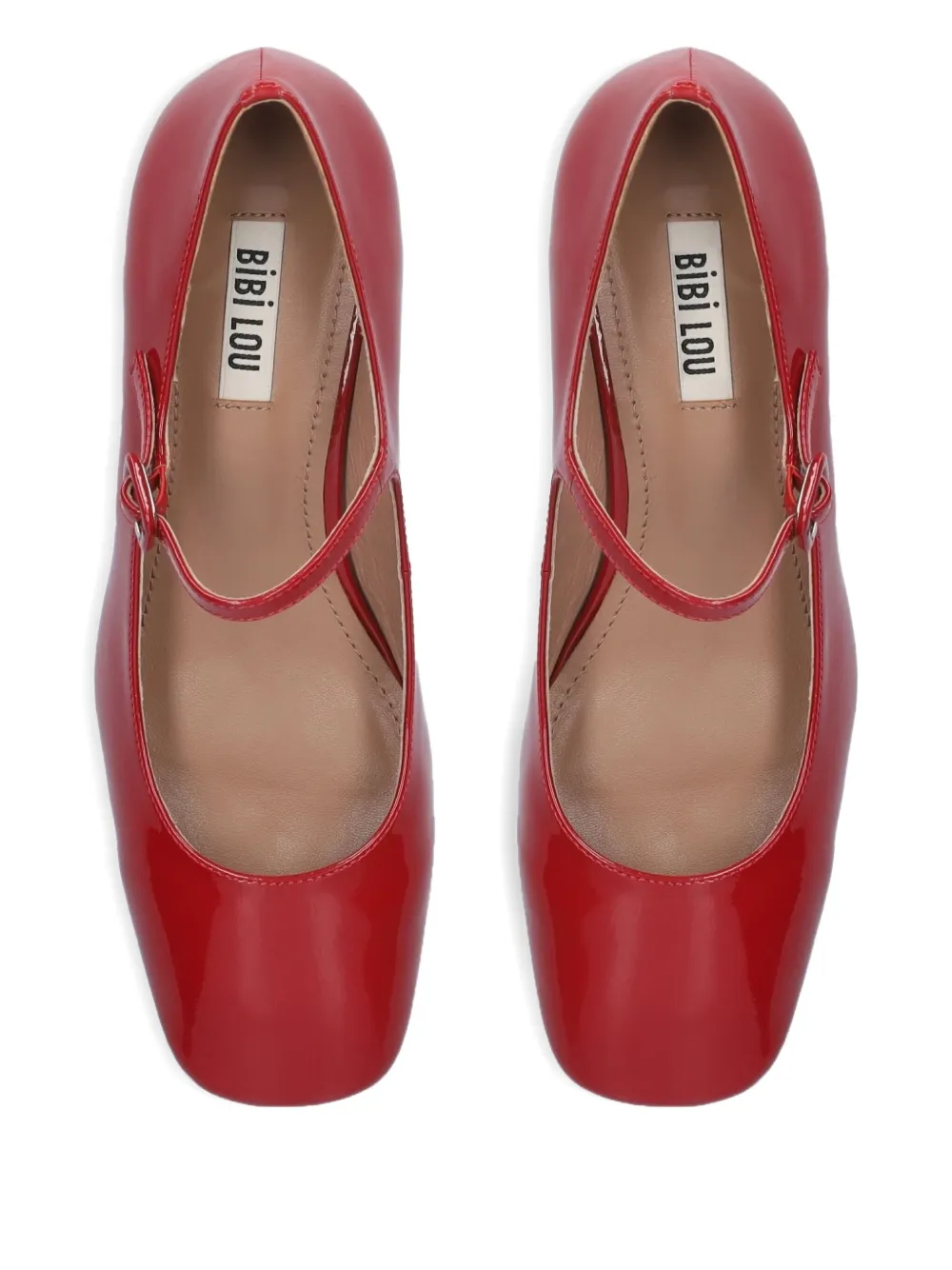 Bibi Lou Buckle Strap Pumps In Animal Print