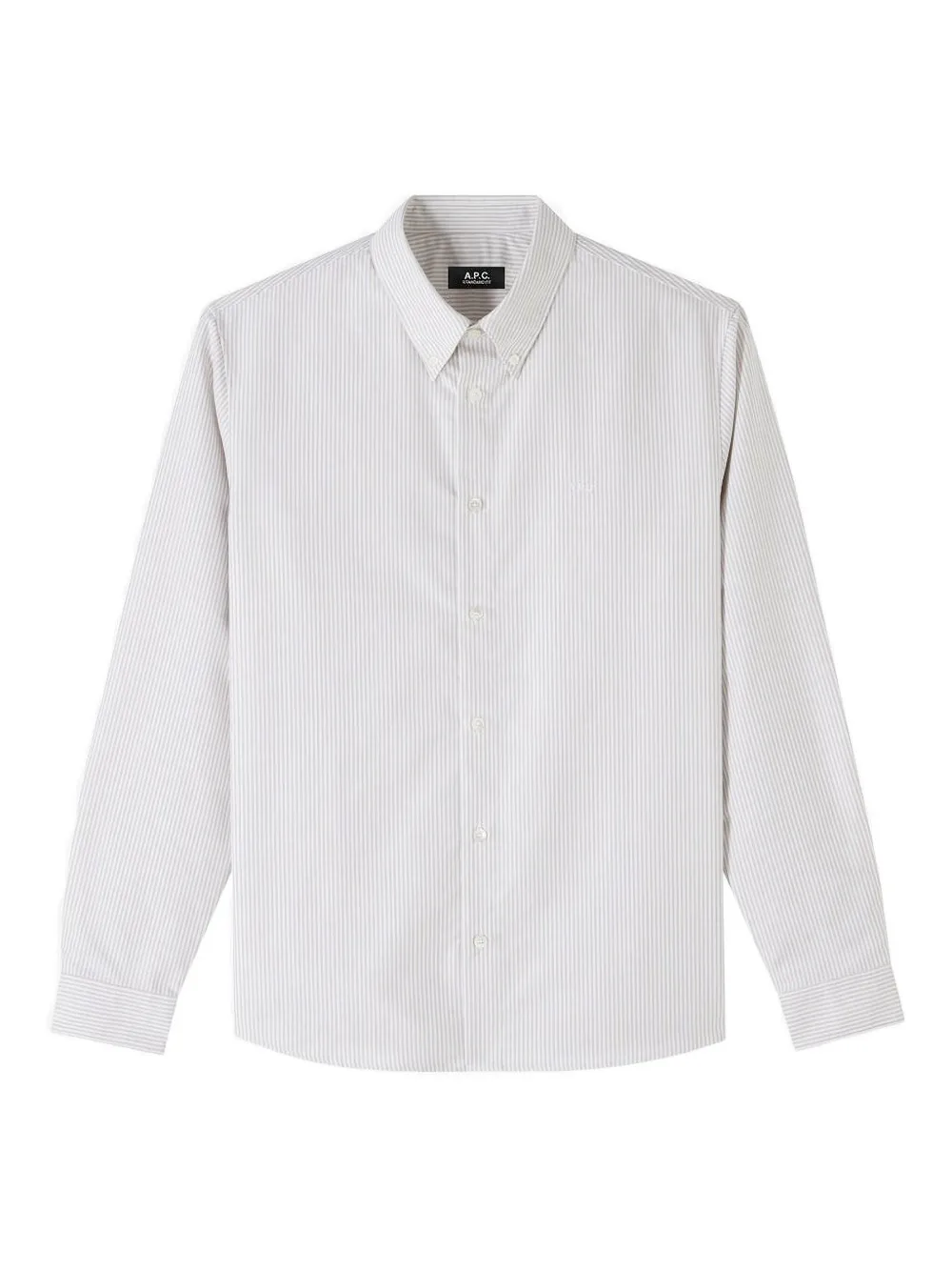 A.P.C. camisa a rayas | blanco | Image 1