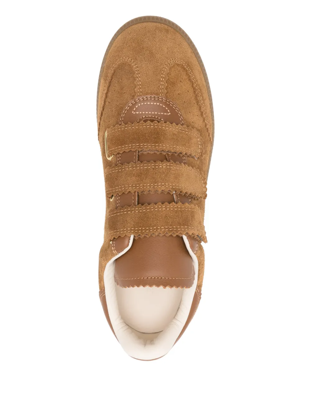 Isabel Marant Beth Suede Low-top Sneakers In Brown