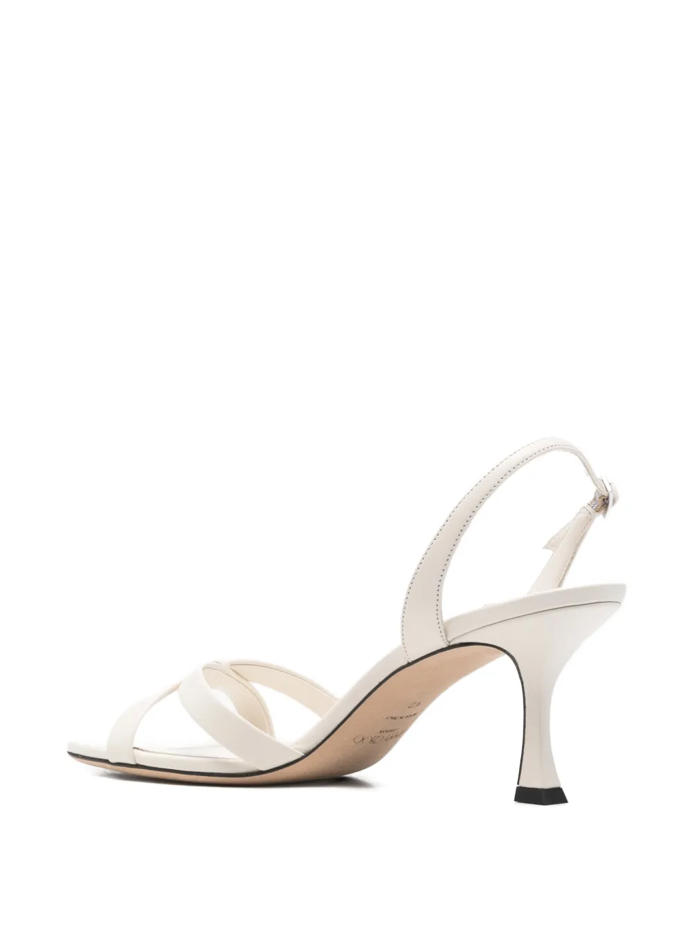 Jimmy Choo Elsy sandalen met gekruiste bandjes Beige