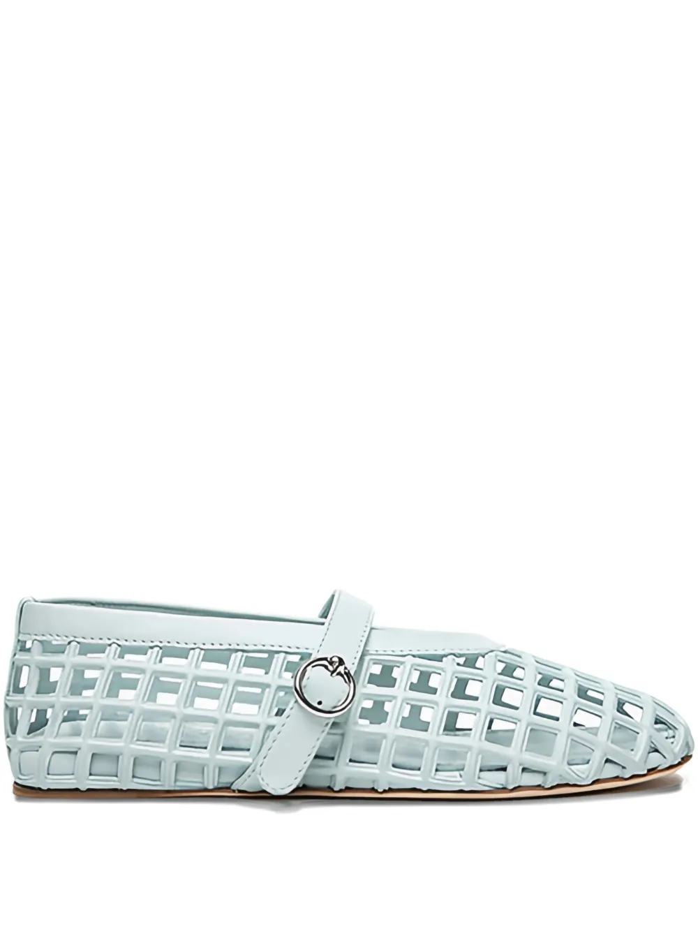 3juin Gwen cut-out strap ballet flats - Blu