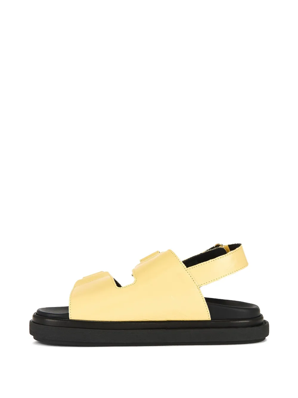 ALOHAS Harper slingback sandalen Geel