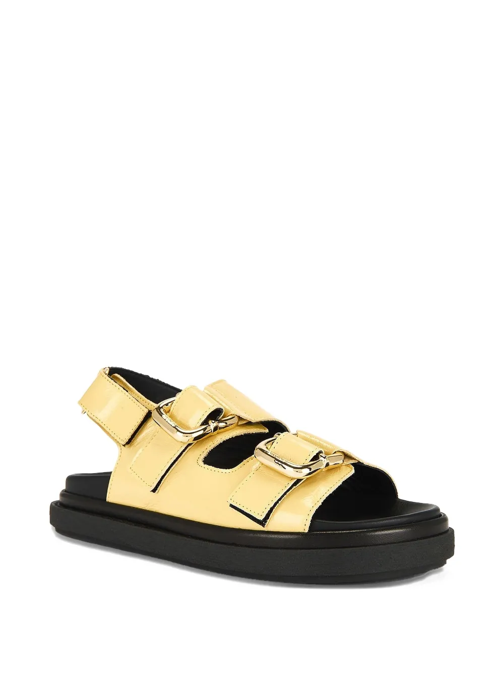 ALOHAS Harper slingback sandalen Geel