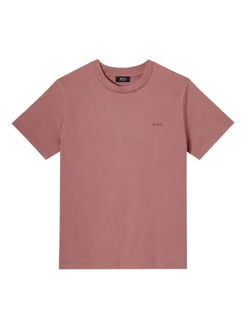 A.P.C. embroidered T-shirt