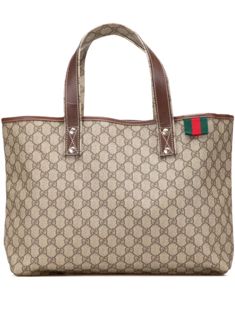 Gucci Pre-Owned 2000-2015 Medium GG Supreme Web Loop tote bag