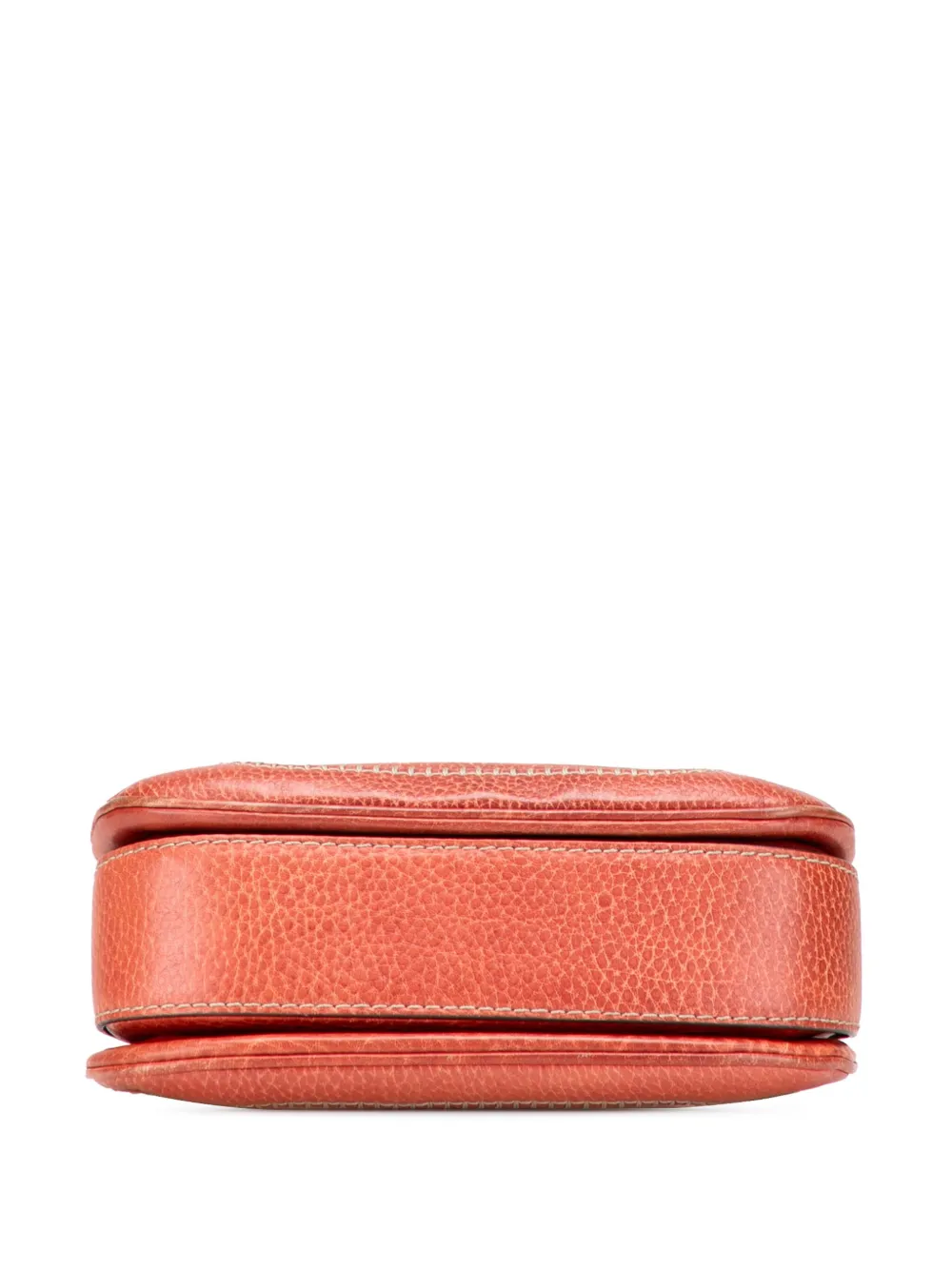 Pre-owned Gucci 2000-2015 Small Leather New Bamboo Satchel In Red