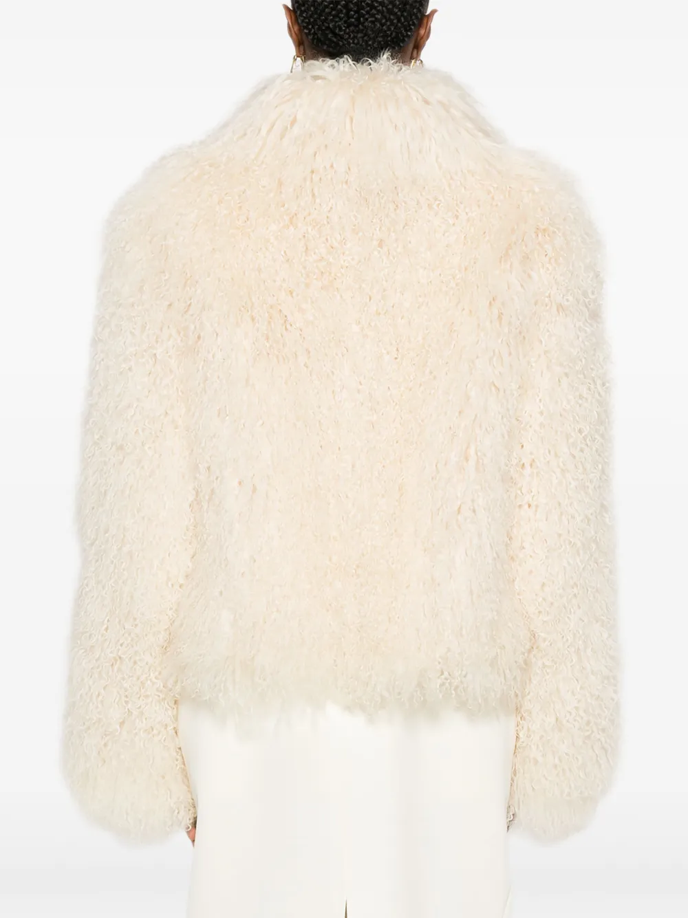 ducie Rochelle lammy coat Beige