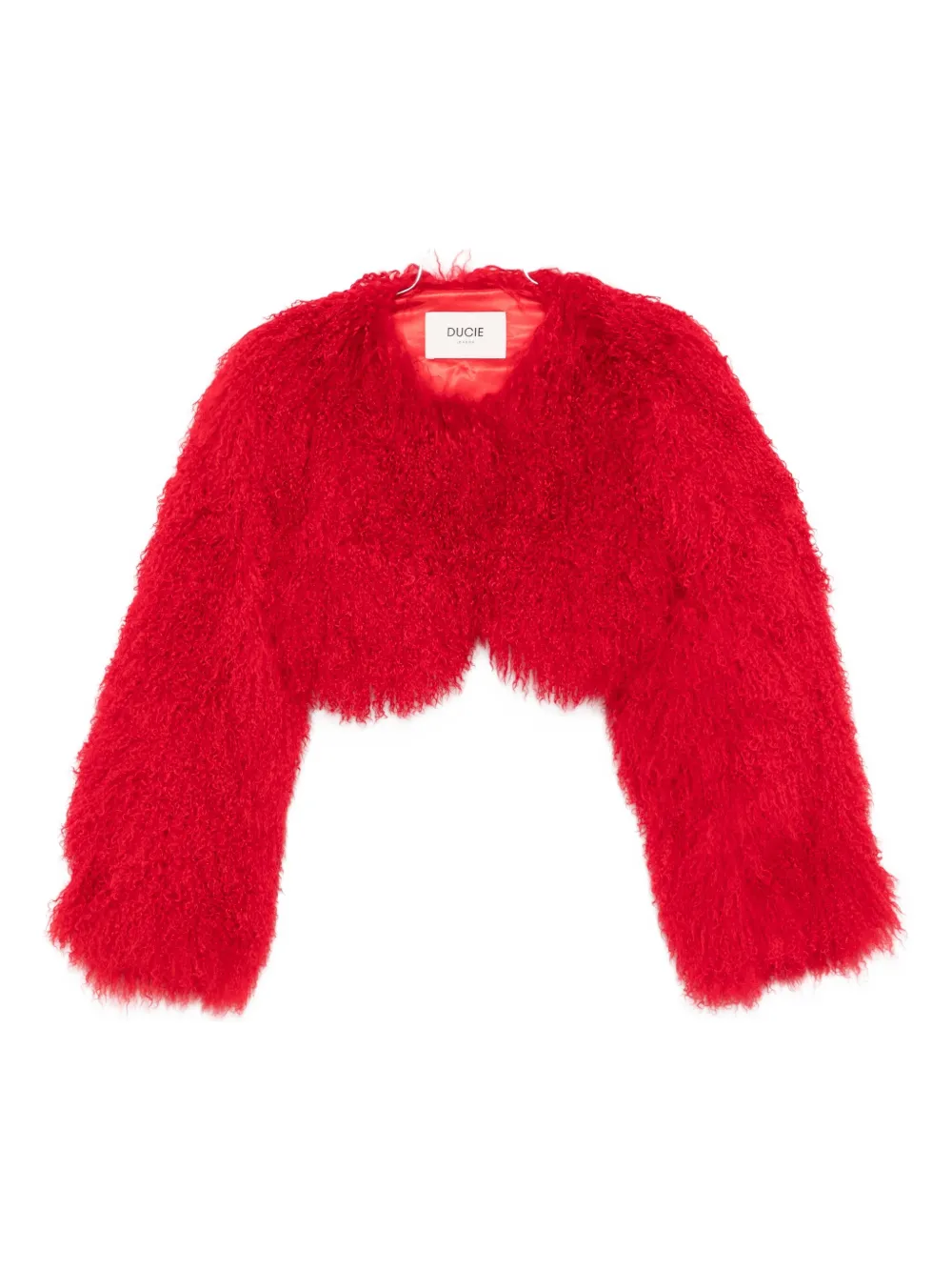 ducie Becca shearling jacket - Rosso