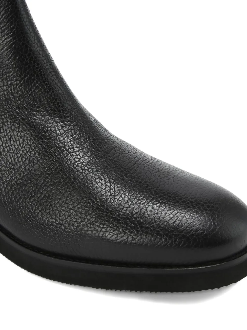 Cerruti 1881 Leren Chelsea laarzen Zwart