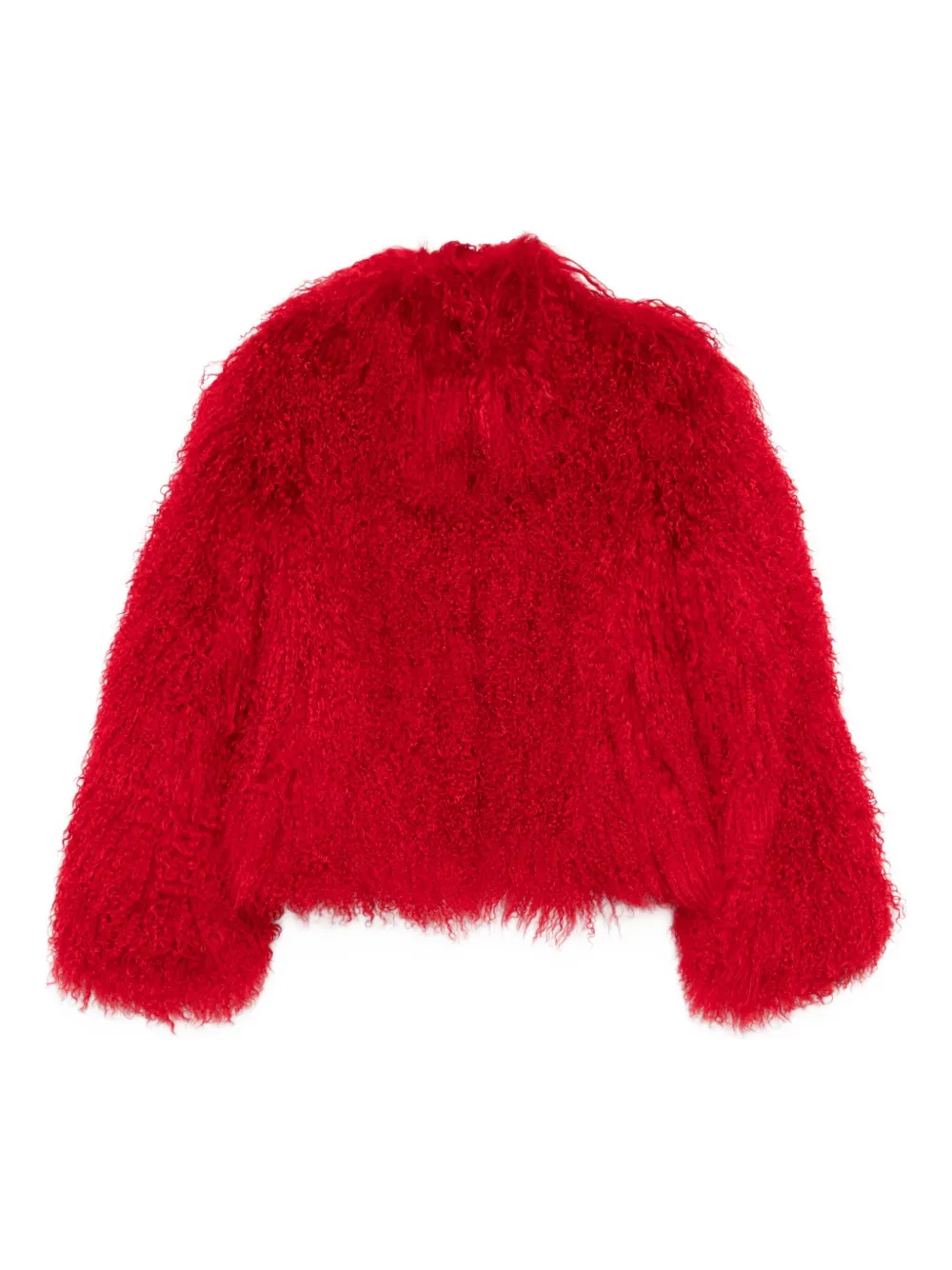 ducie Rochelle shearling jacket | Red | Image 1