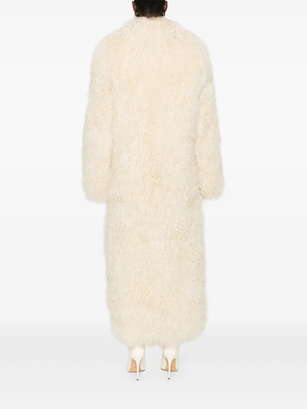 ducie Faye lammy coat Beige