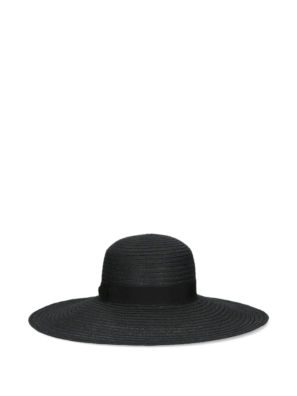 Borsalino ribbon hat - Zwart