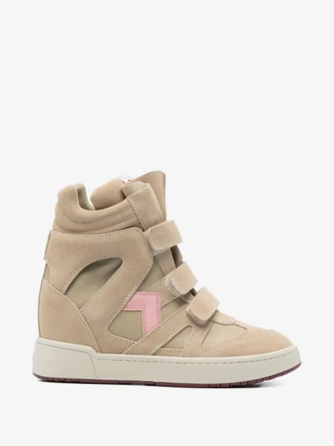 ISABEL MARANT tenis con cierre autoadherente