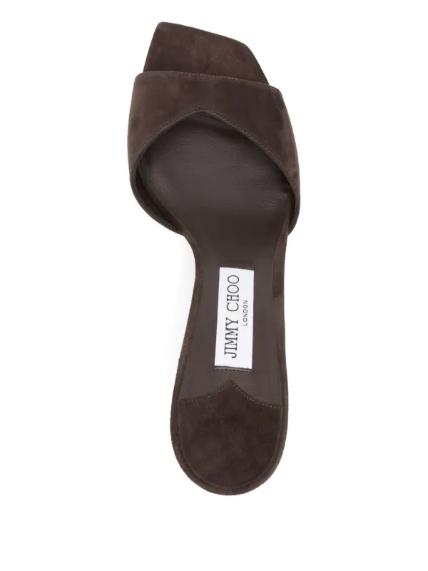 Jimmy Choo Skye 70mm サンダル | ブラウン | FARFETCH JP