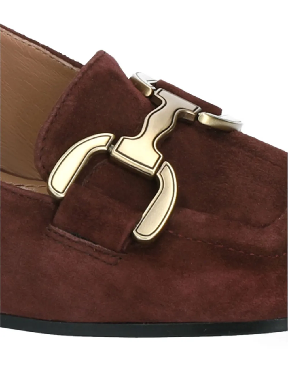 Bibi Lou Buckle Heeled Loafers In Multi