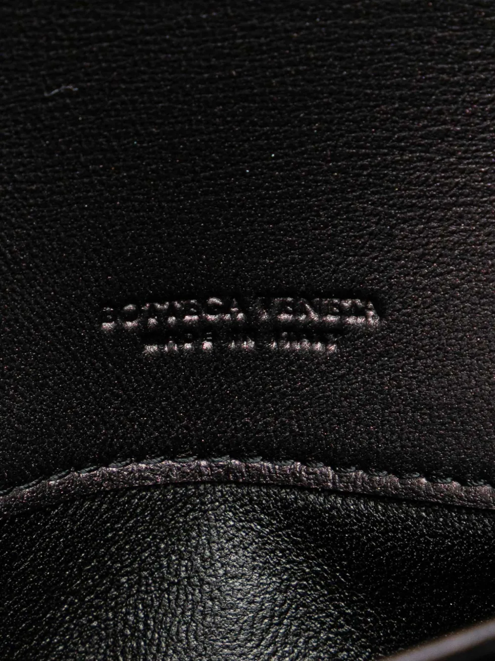 Pre-owned Bottega Veneta 2012-2025 Nappa Intrecciato Grommet Scalloped Edge Wallet Long Wallets In Black