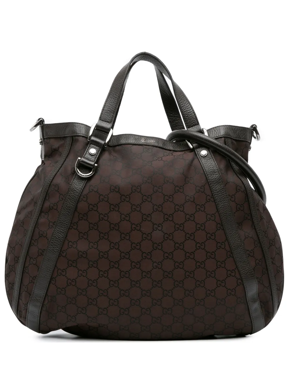Gucci Pre-Owned 2016-2025 GG Canvas Abbey D Ring Convertible satchel - Gucci Pre-Owned 2016-2025 GG Canvas Abbey D Ring Convertible satchel -