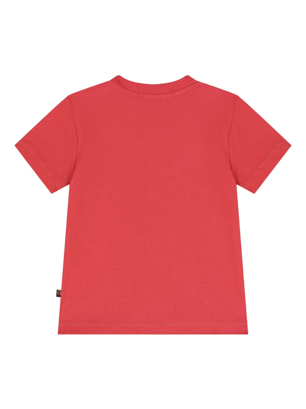 Aigner Kids T-shirt met logo Rood