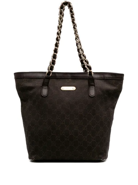 Gucci Pre-Owned 2016-2025 GG Denim Capri tote bag