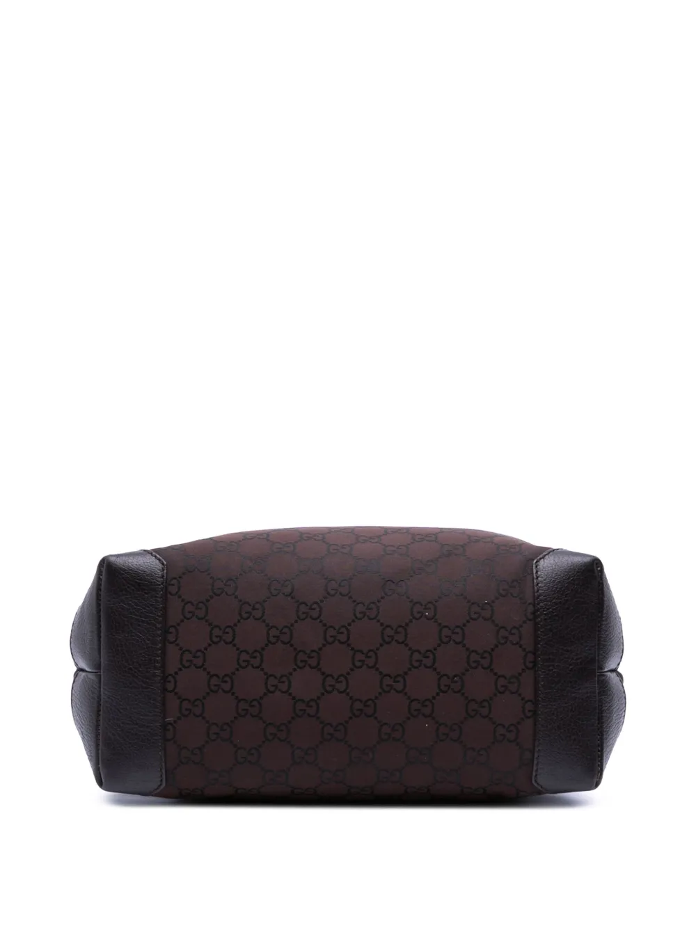 Pre-owned Gucci 2016-2025 Gg Canvas Tote Bag In Brown