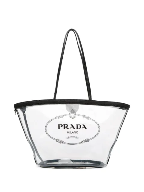 Prada Pre-Owned 2010-2025 PVC Canapa Logo Shopper tote bag