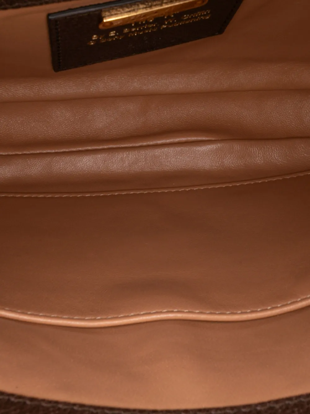 Pre-owned Gucci 2016-2025 Small Canvas 100 Centennial Music Jackie 1961 Crossbody Bag In Brown