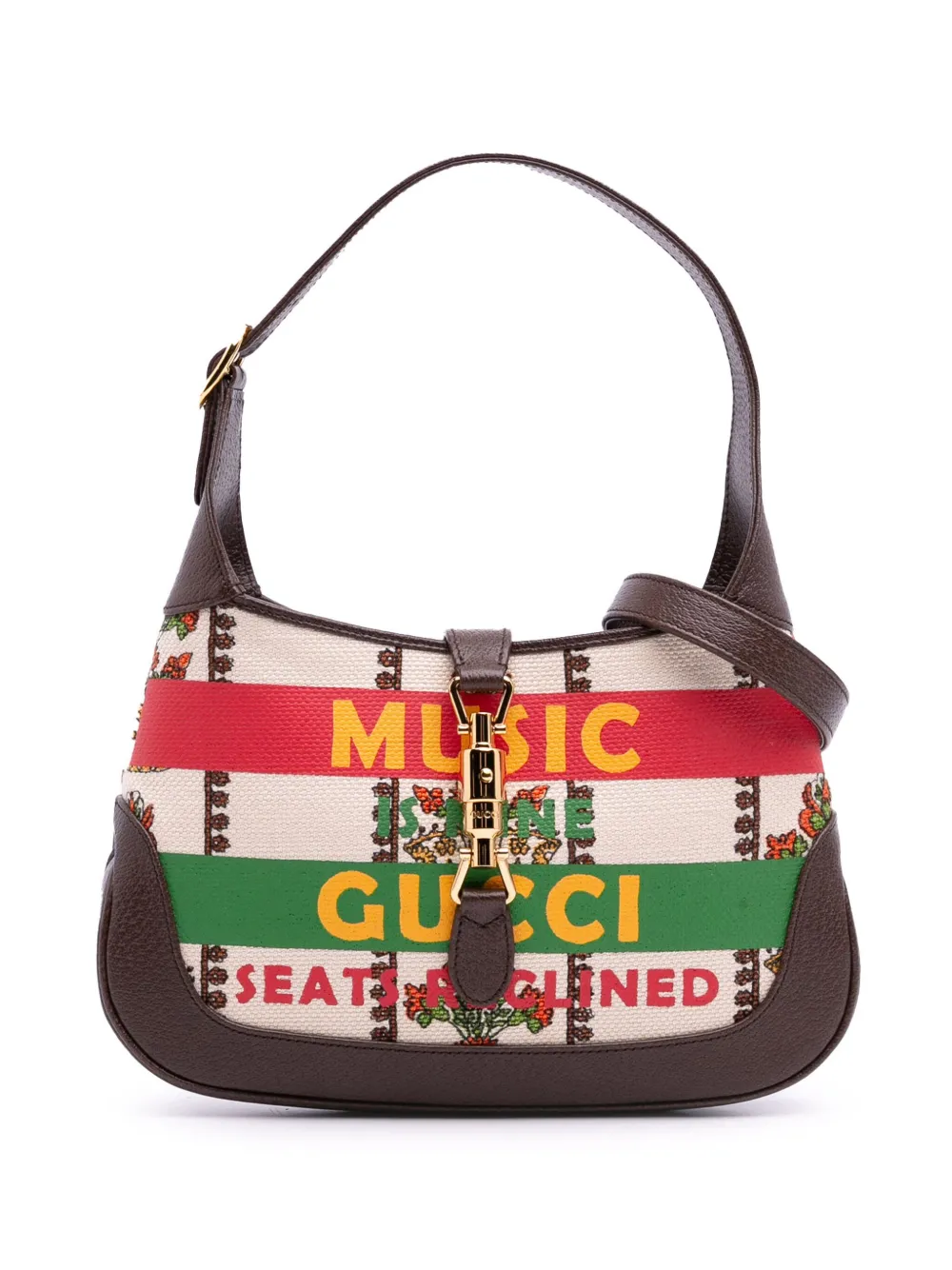 Gucci Pre-Owned 2016-2025 Small Canvas 100 Centennial Music Jackie Gucci Pre-Owned 2016-2025 Small Canvas 100 Centennial Music Jackie