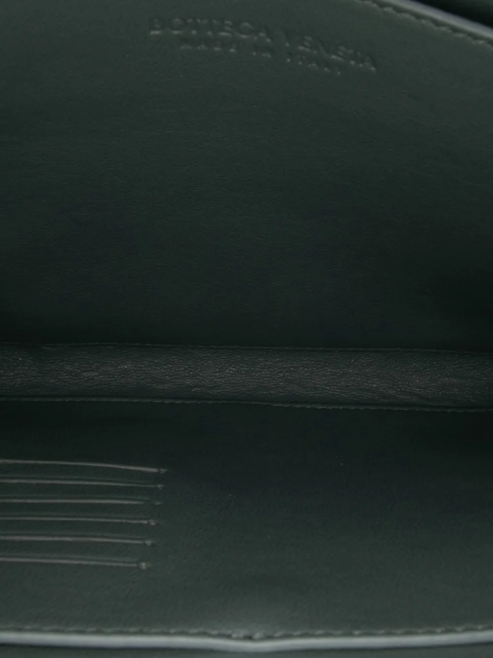 Pre-owned Bottega Veneta 2012-2025 Nappa Maxi Intrecciato Clutch Bag In Green