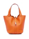 Hermès Pre-Owned 2014 Clemence Picotin Lock 22 handbag - Orange