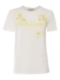 Ermanno Scervino sequin-logo T-shirt - White