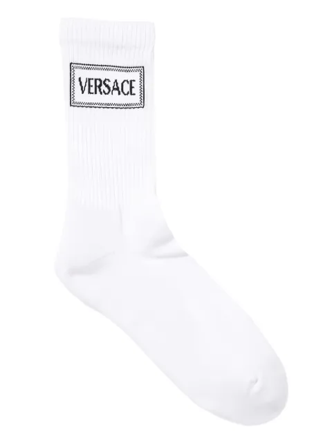 Versace Kids logo-detail socks